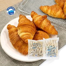 청아 냉동생지 크루아상2종혼합, 로얄버터미니1봉1kg + 쥬르드뱅1봉1.2kg, 1g