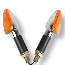 가와사키 닌자 Z125 Z300 Z400 Z650 Z750 Z800 Z900 Z1000 Z900RS Z1000SX 모터 회전 신호 표시 등 깜박임, 02 A orange sliver, 02 A orange sliver