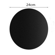 아타고그리들 캠핑무쇠 코팅숯불그릴 화덕 볼케이노 솥뚜껑불판 24cm 라운드 붙지 않는 바베큐 그릴 매트 고온 내열성 패드 재사용 가능한 검은 색 원형 바베큐 고기 매트 바베큐, 쇼로