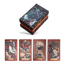 SOUL SPARKLE TAROT 클래식 타로 카드 데크 홀로그램 타로 카드 가이드북이 포함된 오리지널 타로 카드 The Untamed Mystery Tarot - 오리지널 아트, 오럼 데크