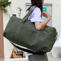 레나에너지 캠핑 감성 대용량 멀티 수납 가방, 대형, 블랙