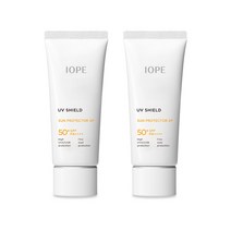 아이오페 UV 쉴드 선 프로텍터 XP 60ml 2개 가벼운 주름개선 유기자차 선크림