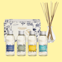 록시땅 홈 퍼퓸 디퓨저 키트 (4가지 향기 중 택 1), 코쿤 드 세레니떼 릴랙싱 디퓨저 리필
