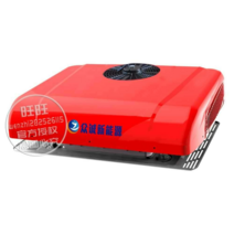 차량용 무시동에어컨 화물차 대형차 대형 트럭 무시동 에어컨 12v 24v 일체형, 24v D1000 레드 전기모터