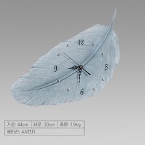 아무거나안팜 거실 대형 명품 수입 벽시계 인테리어 벽에붙이는시계 벽걸이시계, 네이비