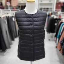 올리비아하슬러 sh06 구스다운 조끼 점퍼 경량 구스다운 조끼 점퍼 OHAWVT901