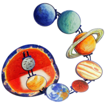 [생각날기] 과학 북아트 06 - 태양계 행성 모빌책 책만들기 과학글쓰기 교구
