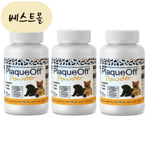 [해외] 프로덴 플라그오프 강아지 고양이 반려견 구강케어 치석 입냄새 파우더 60g 3개 베스트몰 미국직구