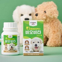 강아지 프로바이오틱스 비오비타 유산균 60g, 1개