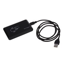 전자키 복사기 스티커 USB RFID 데스크탑 ID 카드 판독기 비접촉식, 01 Black