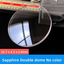 MOD MDV-106 카시오 브랜드 Duro Dolphin 200M 다이버 시계 크리스탈 시계 부품 용 플랫 싱글 돔 더블 돔
