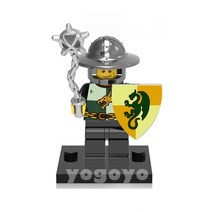 XINH 중세기사 스파르타 로마전사 이집트전사 피규어 모음 - 중국레고 레고호환블록, 524 철퇴 병사