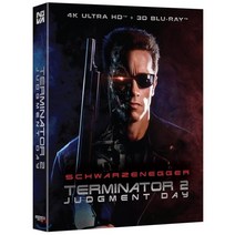 [Blu-ray] 터미네이터 2 : 심판의 날 (2Disc 4K UHD   3D 스카나보 풀슬립) : 블루레이