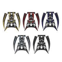 2022 야마하 NMAX155 탱크 패드 튜닝 주유구 카본 데칼 스티커 니그립패드, Gold - 골드, 1개