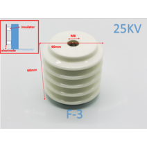 공기 청정기 용 고전압 세라믹 절연체 정전기 필터 hv 전극 1kv 8kv 10kv 15kv 18kv 20kv 25kv 35kv, f-3