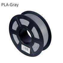 kingroon abs tpu pla 필라멘트 1.75mm 1kg 3d 프린터 용 3d 인쇄 재료 3d 펜 플라스틱 pla filamento 3d 프린터 부품, PLA 그레이, 협동사
