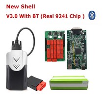 자동차수리 TCS 프로 BT 더블 PCB OBD2 진단 수리 도구 .R0/.23 Keygen 자동차 및 트럭 자동 스캐너 다기능 V9.0, [03] V3.0 With BT