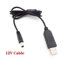 유심라우터 lte라우터 와이파이라우터 USB-DC 전원 케이블 범용 usb-dc 잭 충전 코드 플러그 라우터 미니, 06 12v cable
