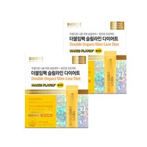 [비오피테] 더블임팩 슬림라인 다이어트(망고맛) 30포 X 2개, 상세 설명 참조, 상세 설명 참조