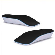방검복 3D 프리미엄 편안한 정형 외과 플랫 발 깔창 TPU 안창 신발 삽입 아치 지원 패드 Insoles, [01] Black, [01] 1.5 cm