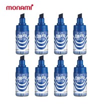 모나미 병매직, 청색, 8개