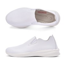 데이워크 가벼운 아치 서포트 여성 컴포트 슬립온 벨르 화이트 (DW1004-WH) (3.5cm)