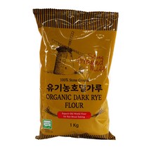 선인 SIB 유기농 호밀가루 1kg wj 분말, 1