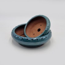 고급 분재 화분 Y-079 분재분 유약분 자사분
