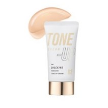 토니모리 더 쇼킹 파데리스 톤업 크림 SPF50+ PA+++ 50ml, 02 스킨톤, 6개