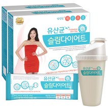 한미양행 유산균 슬림 다이어트 쉐이크 25g 28p + 전용 쉐이커, 2종, 1세트, 1세트