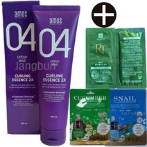 아모스 컬링 에센스 150ml 컬 크림 04 2X 탄력 보라색 헤어 스타일링 웨이브 두피 관리 추천 끈적임 없는 파마 염색 후 미용실 사용 샴푸 마스크팩