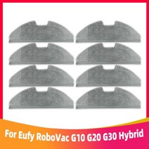Anker Eufy RoboVac G10 G20 G30 로봇 청소기 예비 부품 메인 브러시 사이드 Hepa 필터 걸레 천, 08 8 Mop
