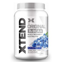 Scivation 엑스텐드 분지쇄아미노산 파우더 812135020293 1, 13.2온스(1팩), 파란 산딸기