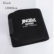 다이빙 벨트 스킨스쿠버 잠수 JINGBA 지원 네오프렌 스포츠 벨트 바디 셰이퍼 트레이너 손실 피트니스 땀 벨트 슬리밍 스트랩 트리머, 블랙 130cmx26cm