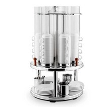 뷔페 커피 컵 걸이 회전 디스펜서 호텔 식당 레스토랑, 컵홀더(컵 및 접시 제외), 컵홀더(컵 및 접시 제외)