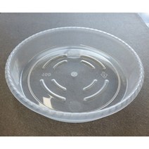 (10개 set 국내발송) - 투명 화분 받침 원형 투명 화분 받침