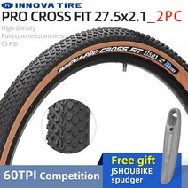 MTB 타이어 INNOVA-MTBTires 도로 자전거 타이어 2 개 26x2.0/29x2.1/27.5x2.25 인치 펑크 방지 700 * 림, 04 MTB 27.5x2.1  2PC_01 와이어