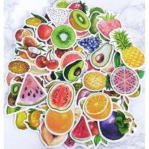 음식 다꾸스티커 100장 세트 vol 2 다이어리꾸미기 커피 음료 과일 인스 용품, 01.패스트푸드/100장