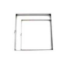 HA 초코렛 양갱 강정 떡 케이크 스테인레스 가나슈틀대 1개 베이킹몰드 무스링 케익틀 떡틀 모양틀, ª^º이제품.선택‡^♠