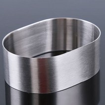 일음쇼핑^^*m스테인레스 타원형틀 밀봉 카스테라 무스링 무스 레이디핑거 모양 에끌레어 만들기 에만들기 레스 타원일medi^*^