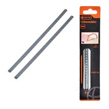 택틱267401 미니톱 쇠줄톱 실톱날 150mm 쇠톱 SK4 줄톱 쇠톱날 목공톱 톱대 톱날 탄소강 2개 본상품선택외 0가지 옵션, 해밀리움  본상품선택