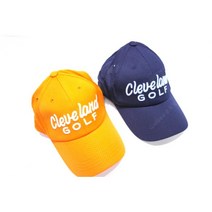 정품 클리브랜드 매쉬 남성 캡 모자, 색상 : 오렌지