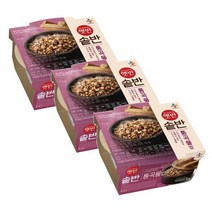 CJ 햇반 솥반 통곡물밥 즉석밥 밥 간편밥 200g 3개, 2세트