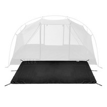 투맨 풋프린트 블랙 TWO MAN MAGICAL TENT FOOTPRINT BLACK, FREE, 단품