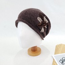 제이제이나인 가을 겨울 여성 돌돌이 니트 두건 비니 모자