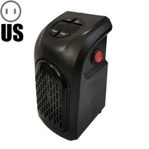 히터 가정용 400w 벽 전기 송풍기 조절 온도 조절기 휴대용 팬 워머 난방 스토브, 우리 플러그