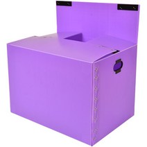 뉴프라테크 이사박스 4호 벨크로, 보라, 1개