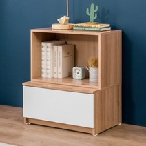 유니크 바닥 긁힘방지 실용적 서랍 수납 장식장 2종 깔끔한 그릇, 아카시아