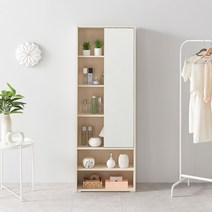 소티디자인 문라이트 슬라이딩 전신거울 수납장 - 2color, 문라이트 슬라이딩 전신거울 수납장 - 아이보리