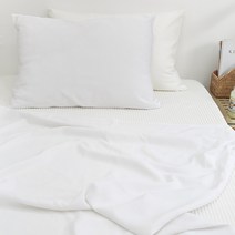 냉장고 인견 화이트 여름 이불 침구세트, 옵션선택